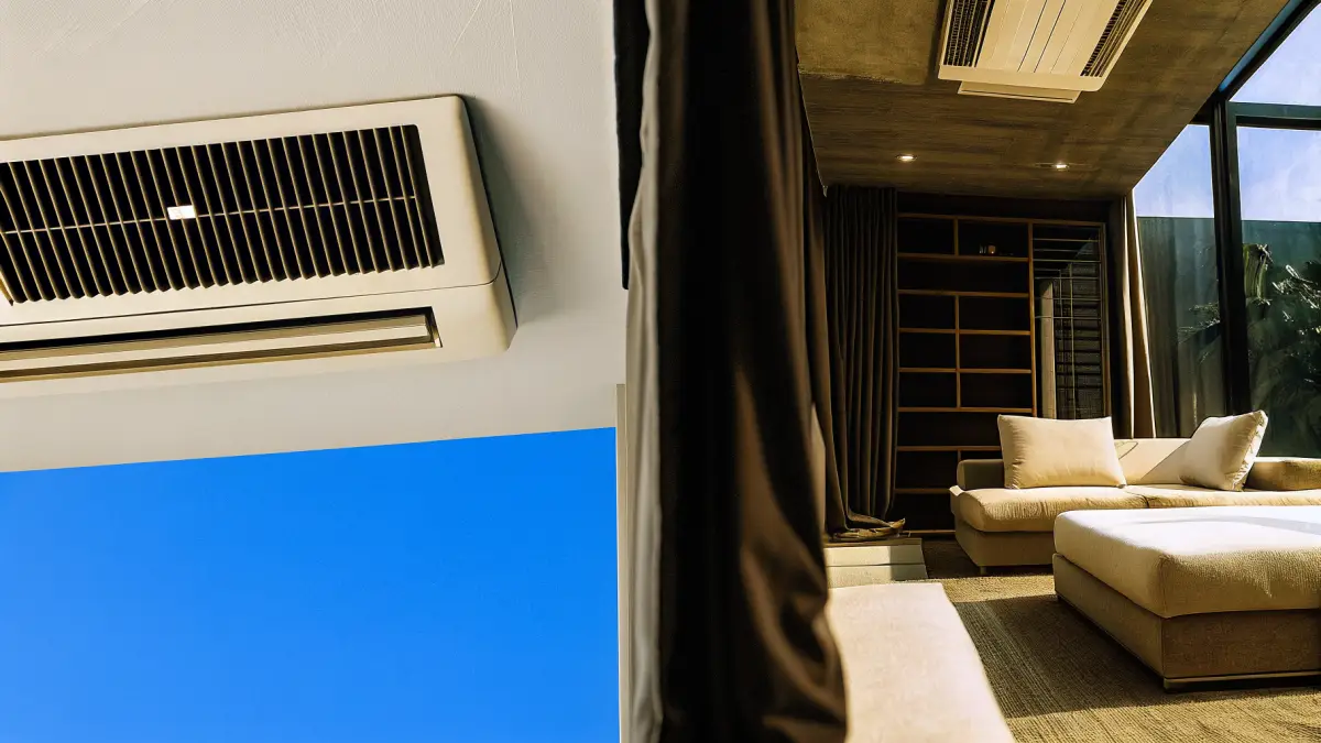 התקנת מערכת מיזוג מיני מרכזי